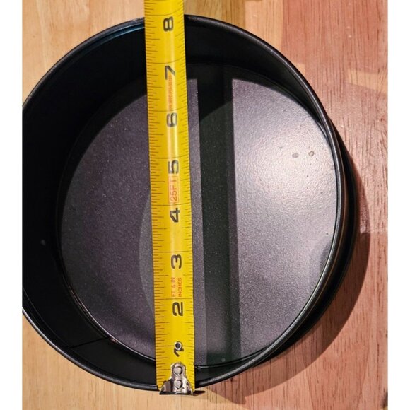 Wilton Cake Pans Nonstick Springform Set 3 Piece Black - Picture 6 of 8